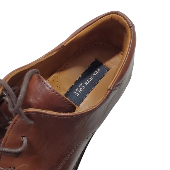 Kenneth Cole Men Dress Lace up Shoes Size 11 - Picture 6 of 13